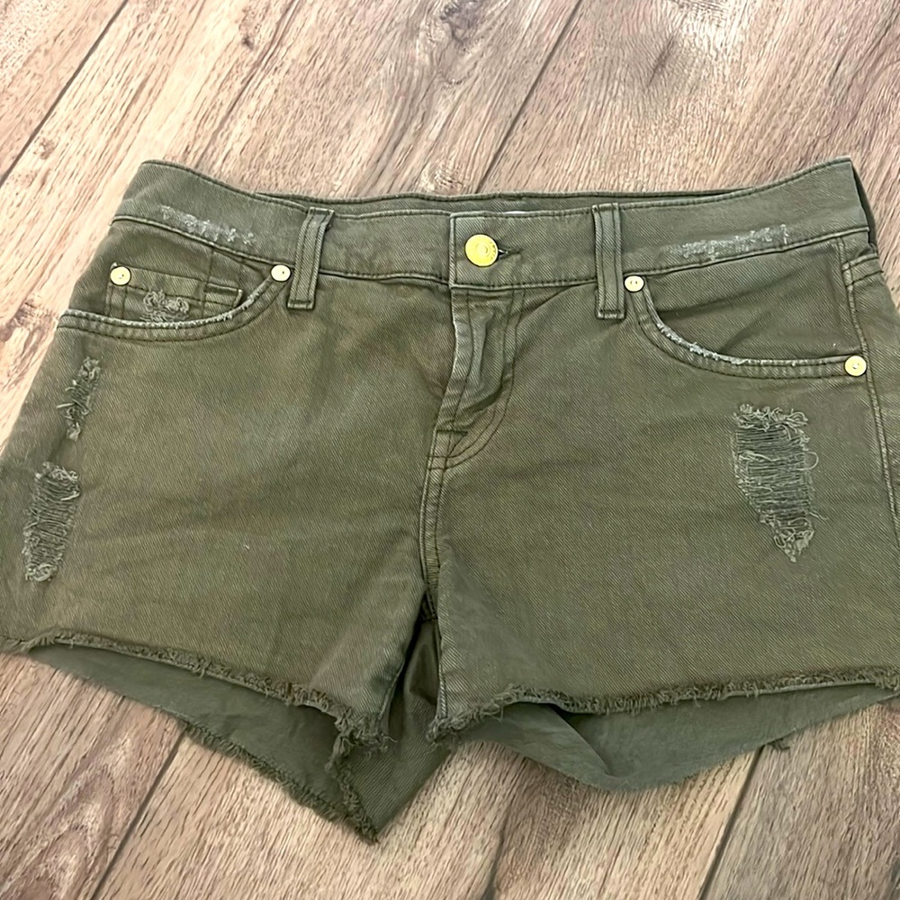 7 for all mankind shorts